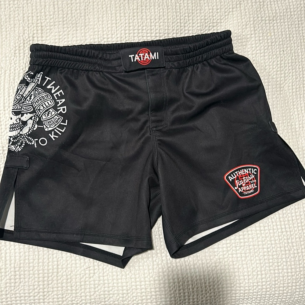 Tatami Black Men’s Jiu Jitsu Shorts Size L